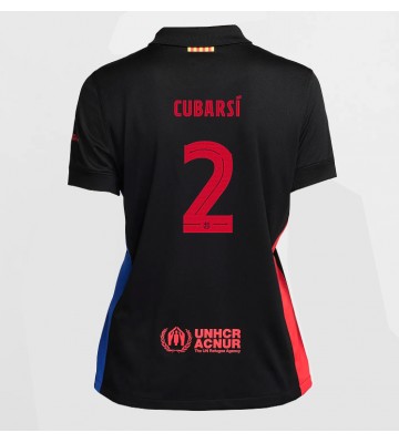 Barcelona Pau Cubarsi #2 Segunda Equipación Mujer 2024-25 Manga Corta